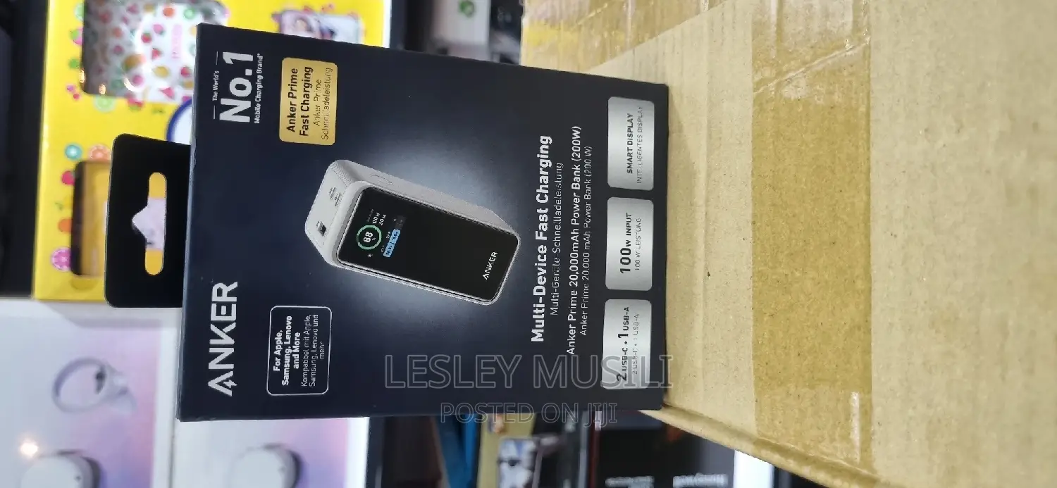 Anker Prime 20,000mah Power Bank (200W)