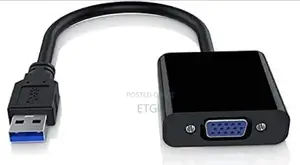 '.USB 3.0/2.0 to VGA Converter Cable 1080P Display Adapter