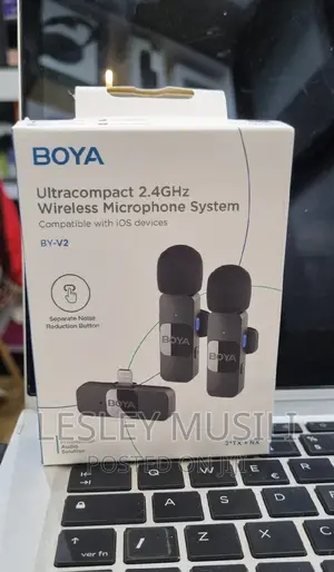 Boya BY-V20 Ultracompact 2.4 GHZ Wireless Microphone System