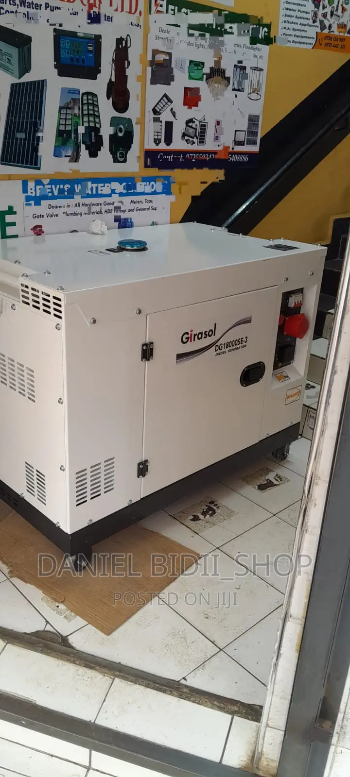 Girasol Automatic Silent Diesel Generator 20kva 3 Phase