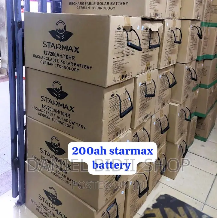Starmax 12v 200ah Rechargeable German Solar Battery