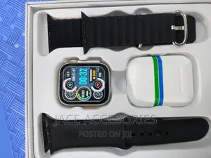 I8 Ultra Smartwatch 2 Straps+Earphones