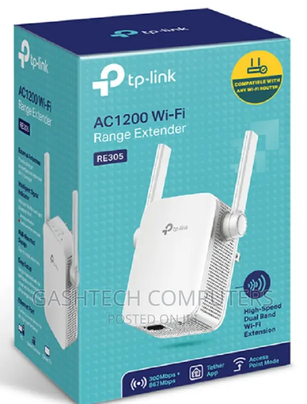 Tp-Link AC1200 Wireless N Wall Plugged~Extender - TL-RE305