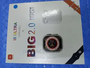 I8 Ultra Smartwatch 2 Straps+Earphones