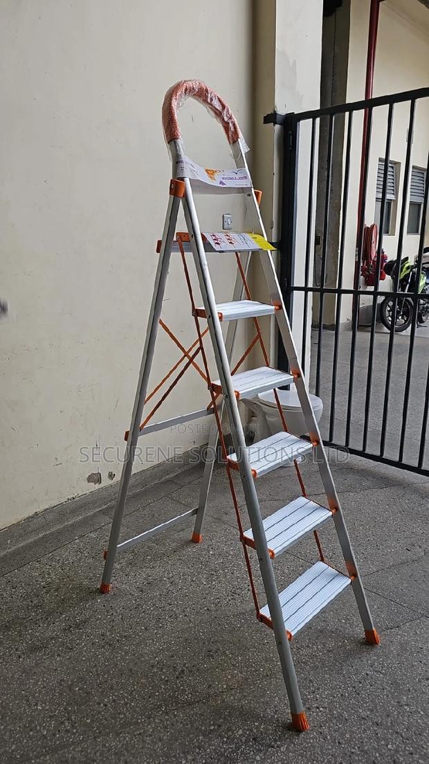 Ladder Aluminium a Type House Hold Free Stand Ladder 6steps