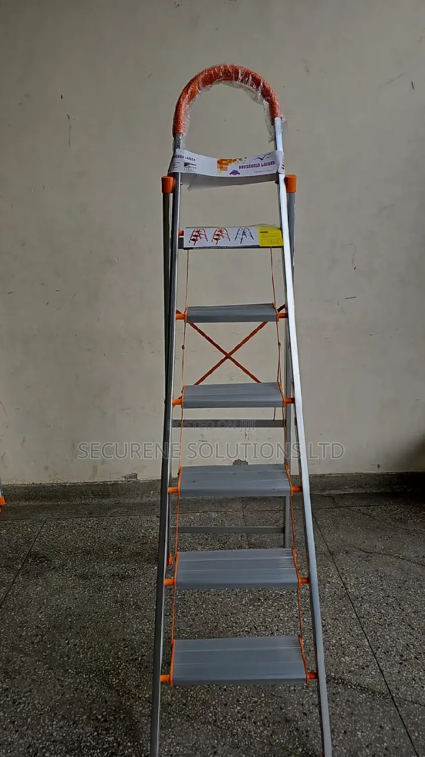 Ladder Aluminium a Type House Hold Free Stand Ladder 6steps