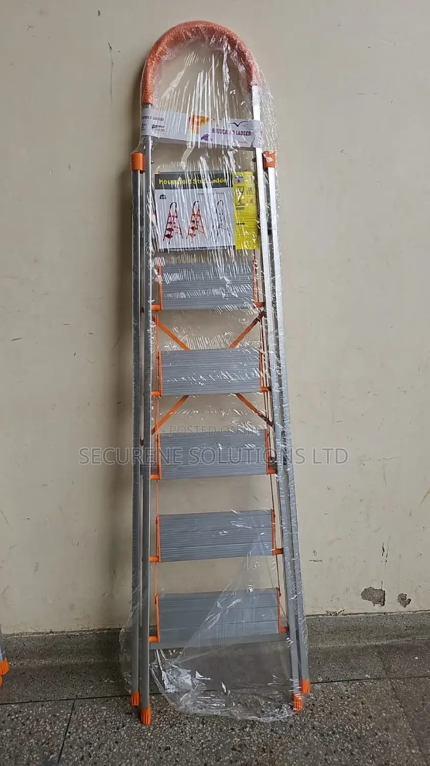 Ladder Aluminium a Type House Hold Free Stand Ladder 6steps