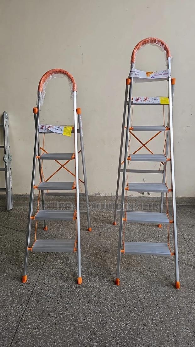 Quality Aluminium a Type Ladders 5 6 Steps - thumbnail 3