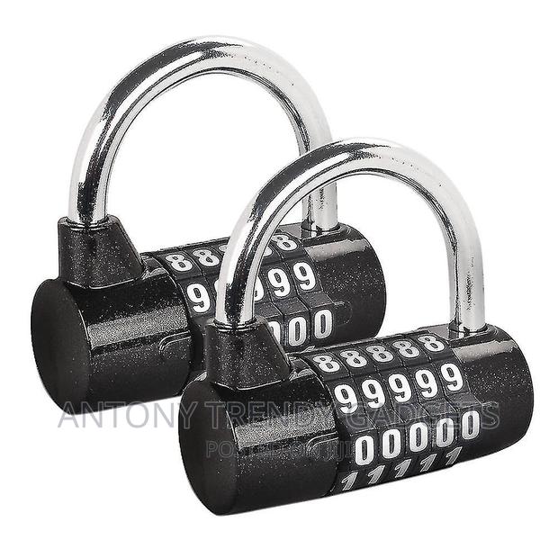 5 Dial Letters Combination Padlock Code Password