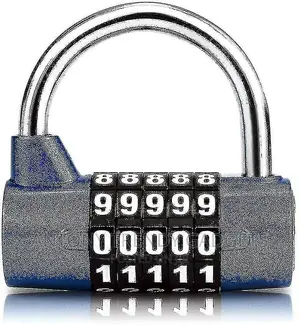 Dial Letters Combination Padlock Code Password(1 Piece)
