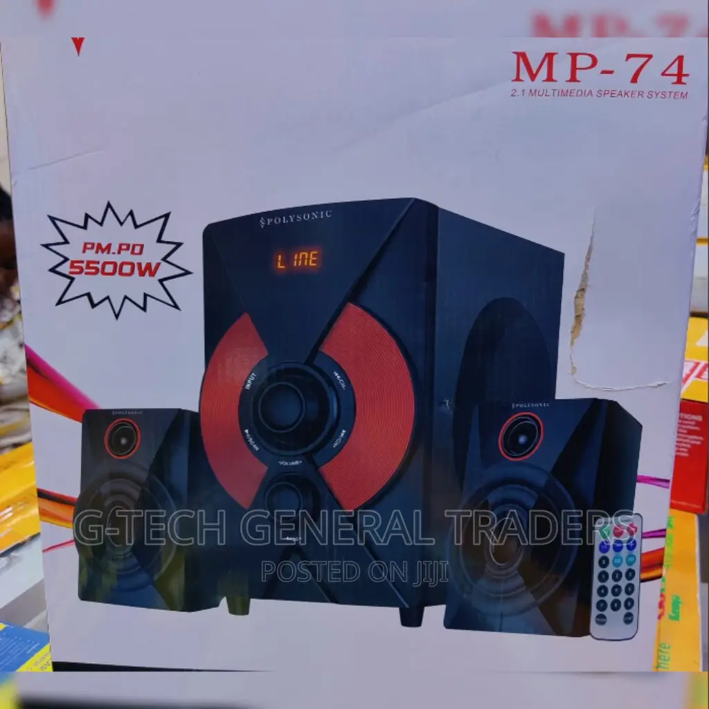 Woofer!Polysonic 2.1ch Multimedia Speaker System