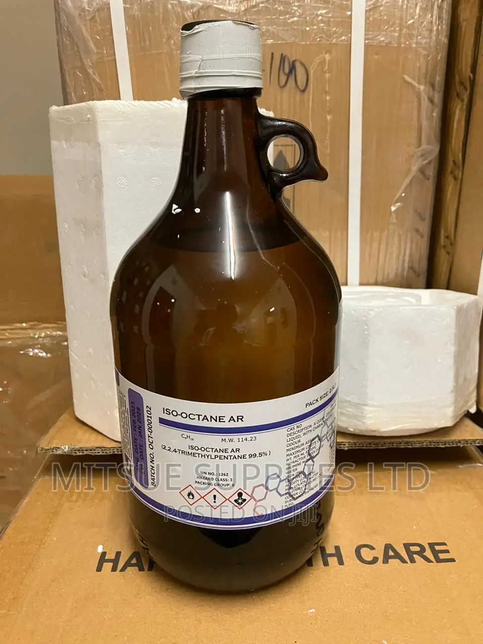 Iso- Octane AR ( 2,2,4-trimethylpentane) 2.5L