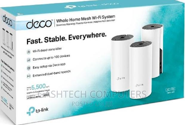 Tp-Link Deco M4 Ac1200 Whole Home Mesh Wi-Fi System (3 Pack) - main view