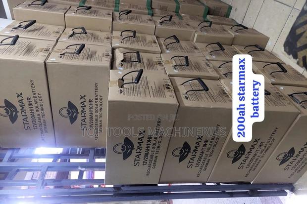 Starmax Rechargeable Solar Battery German 200ah 12v - main view