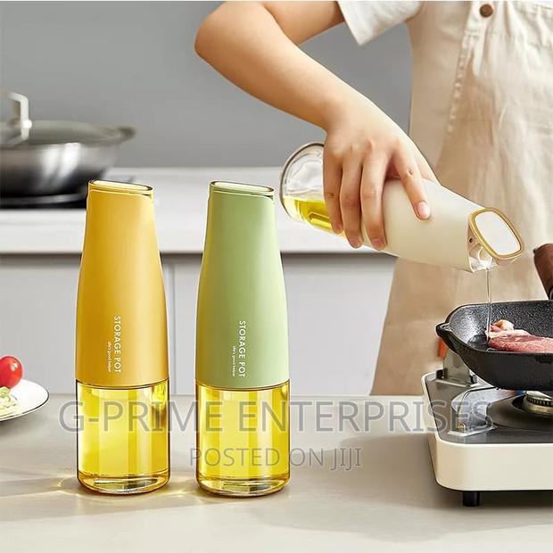 Glass Oil Jar Dispenser