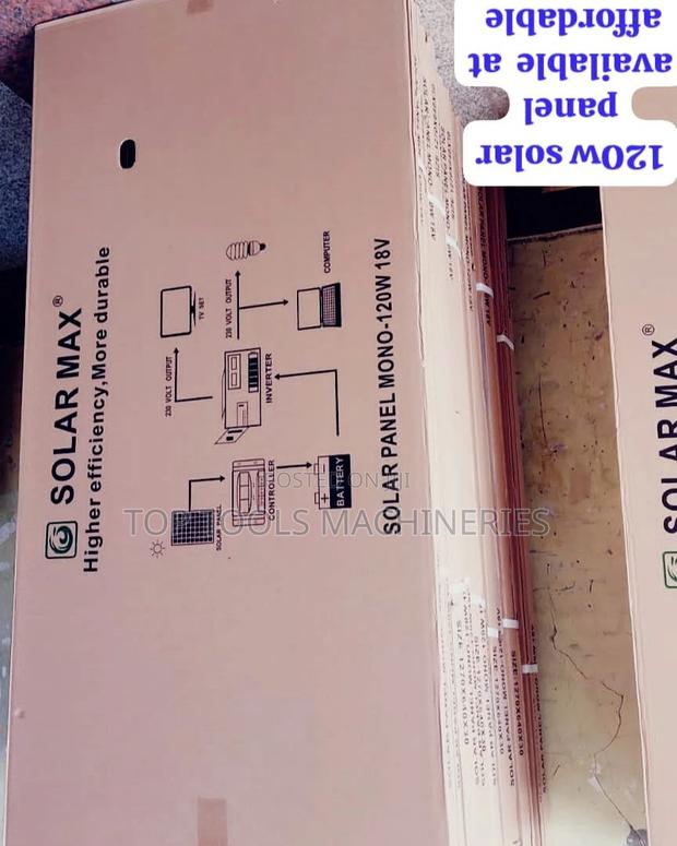 120w Solarmax Monocrystalline All Weather Panels - main view