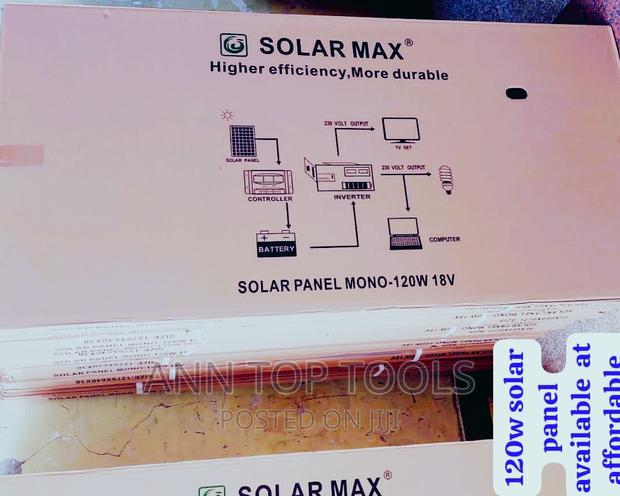 Solarmax Monocrystalline All Weather Panels 120w - main view