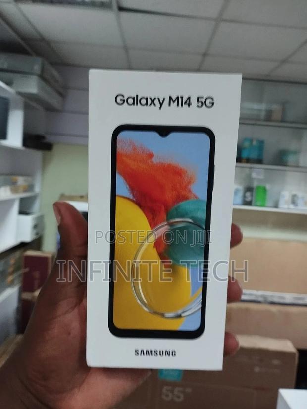 New Samsung Galaxy M14 128 GB Gray - thumbnail 3