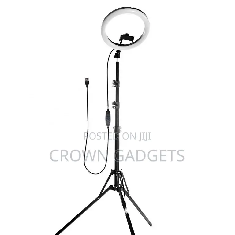 Generic Ring Light -12 Inch With 2.1m Tripod Stand