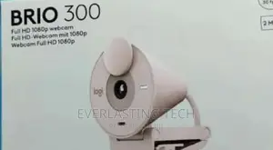 \Logitech BRIO 300 Full HD Webcam - ROSE - USB