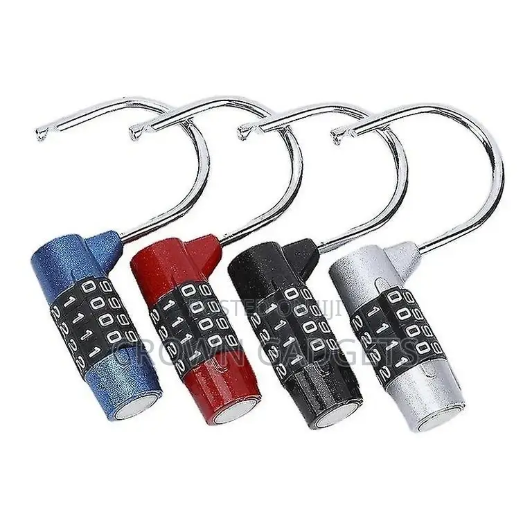 Alloy 5 Dial Letters Combination Padlock (1 Piece)