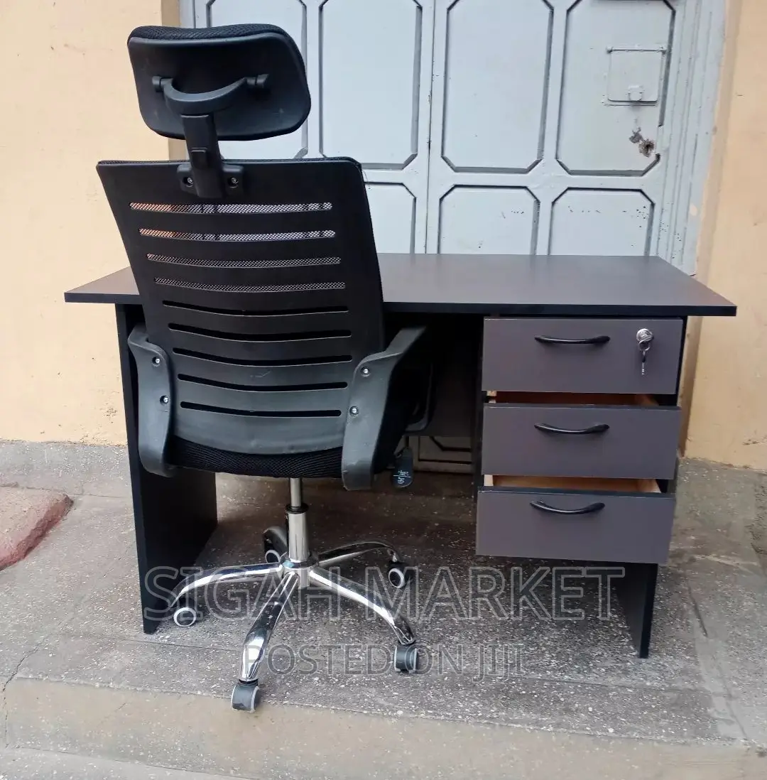 Office Desk And Office Chair Headrest