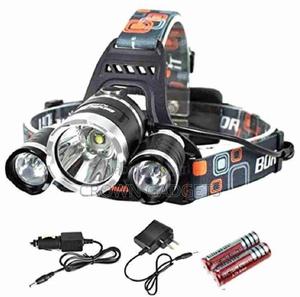 Head Light Flashlight Torch Lamp Waterproof - thumbnail 2