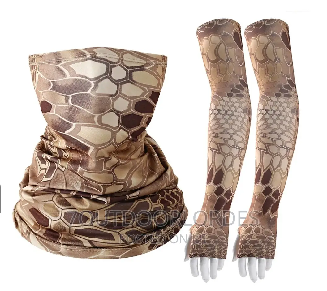 Full Set Arm Sleeves Sunblock Sleeves Neck Gaiters
