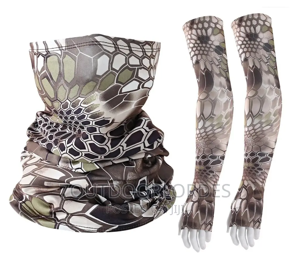Full Set Arm Sleeves Sunblock Sleeves Neck Gaiters