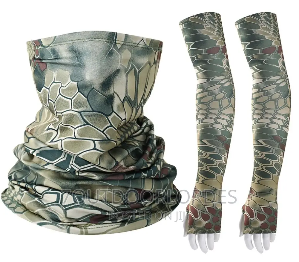 Full Set Arm Sleeves Sunblock Sleeves Neck Gaiters