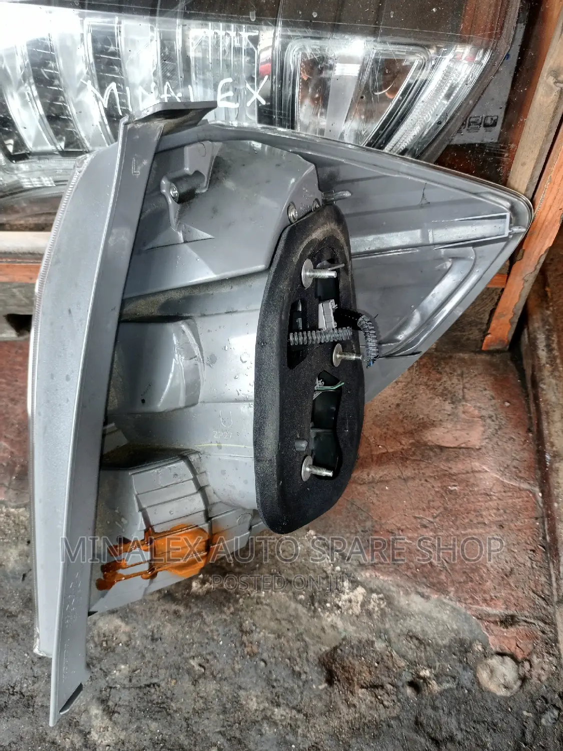 Backlight Honda Fit Hybrid Clear Reflector
