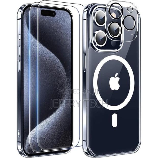 iPhone 15 Pro Case,Magsafe-1 Screen Protector+Camera Lens Pr - main view