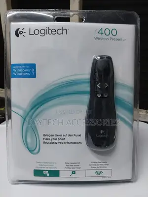 Logitech R400 Wireless Presenter Red Laser Pointer