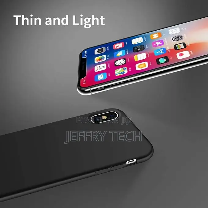 Silicone Case Cover for iPhone X