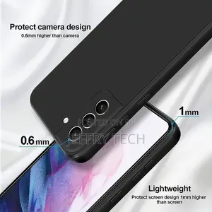 Soft Silicone Back Cover Case for Samsung Galaxy S21 Plus 5G