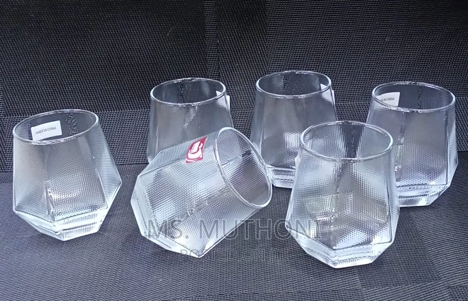 Hexagon / Square Whiskey Glasses