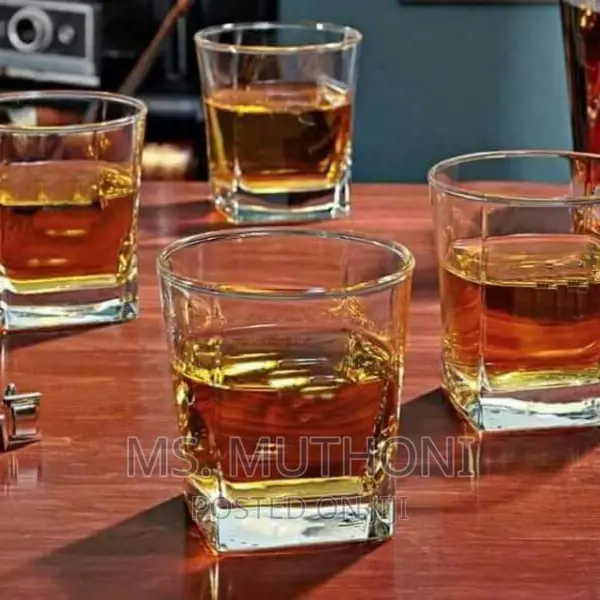 Hexagon / Square Whiskey Glasses