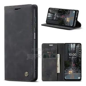 Realme C55 Flip Leather Wallet Case With 2 Cards Slot