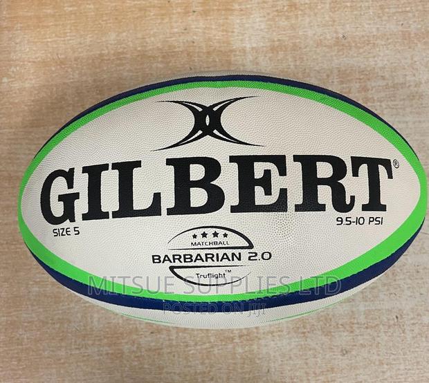 Gilbert Barbarian Elite Rugby Ball Size 5 Synthetic