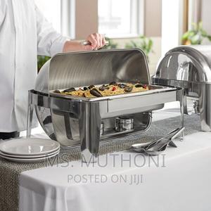 *Heavy Duty Roll Top Chaffing Dish With No Window - thumbnail 2