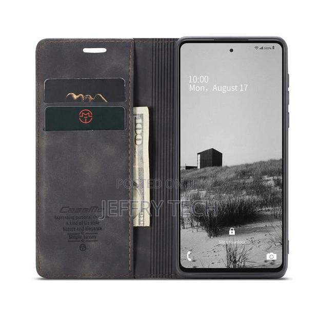 Generic Flip Leather Wallet Case for Samsung A73 5G - thumbnail 3