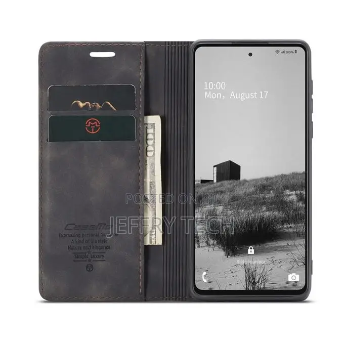 Generic Flip Leather Wallet Case for Samsung A73 5G