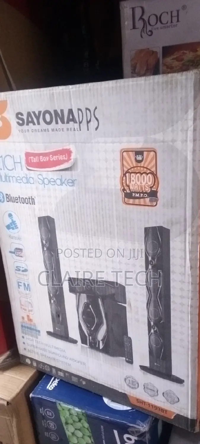 Sayona Apps 3.1 Ch Woofer Tall Boys