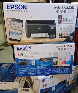 Wifi Printer Inkjet Epson L3250 Printer Scanner Copy
