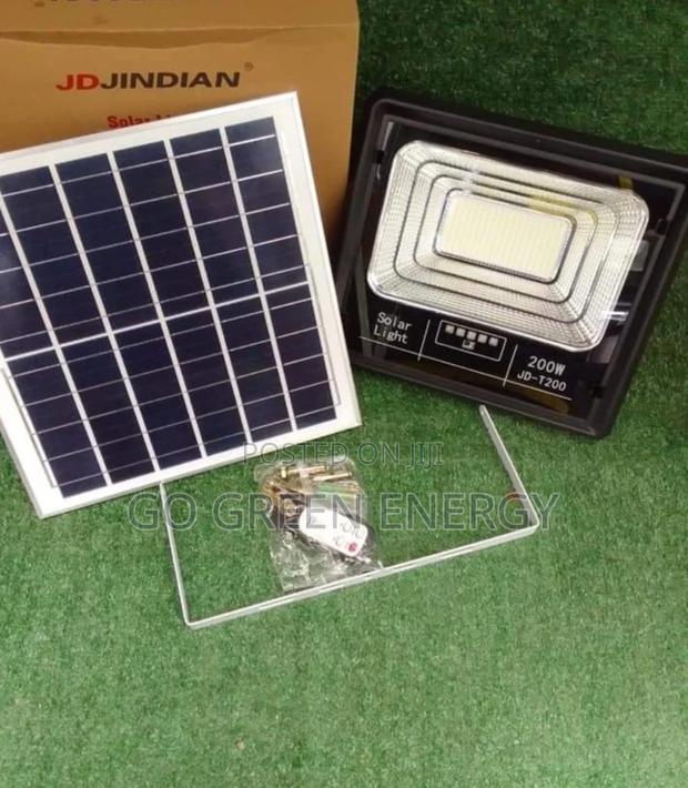 200w JD Flood Solar Lights - main view