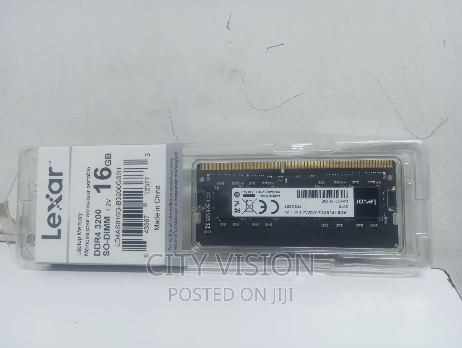 Lexar 16gb Ram Ddr4 Laptop 3200mhz (3200mhz)