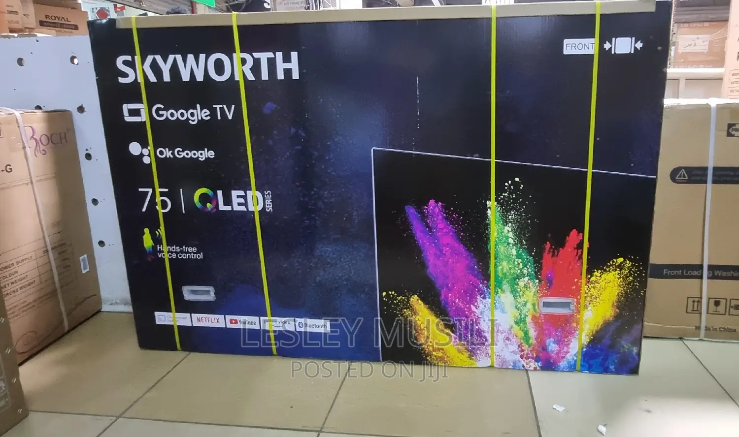 Skyworth 75 SUE9500 75" QLED Smart Google TV