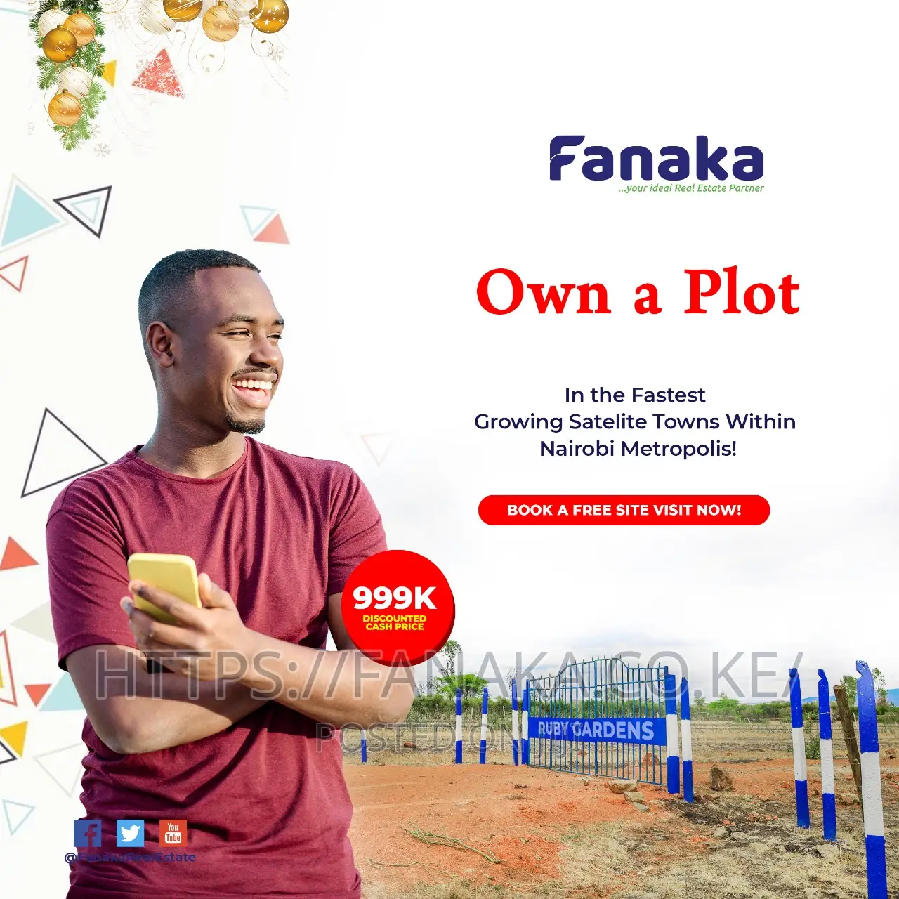 Juja Farm Plot Just 2km From Tarmac ^EW