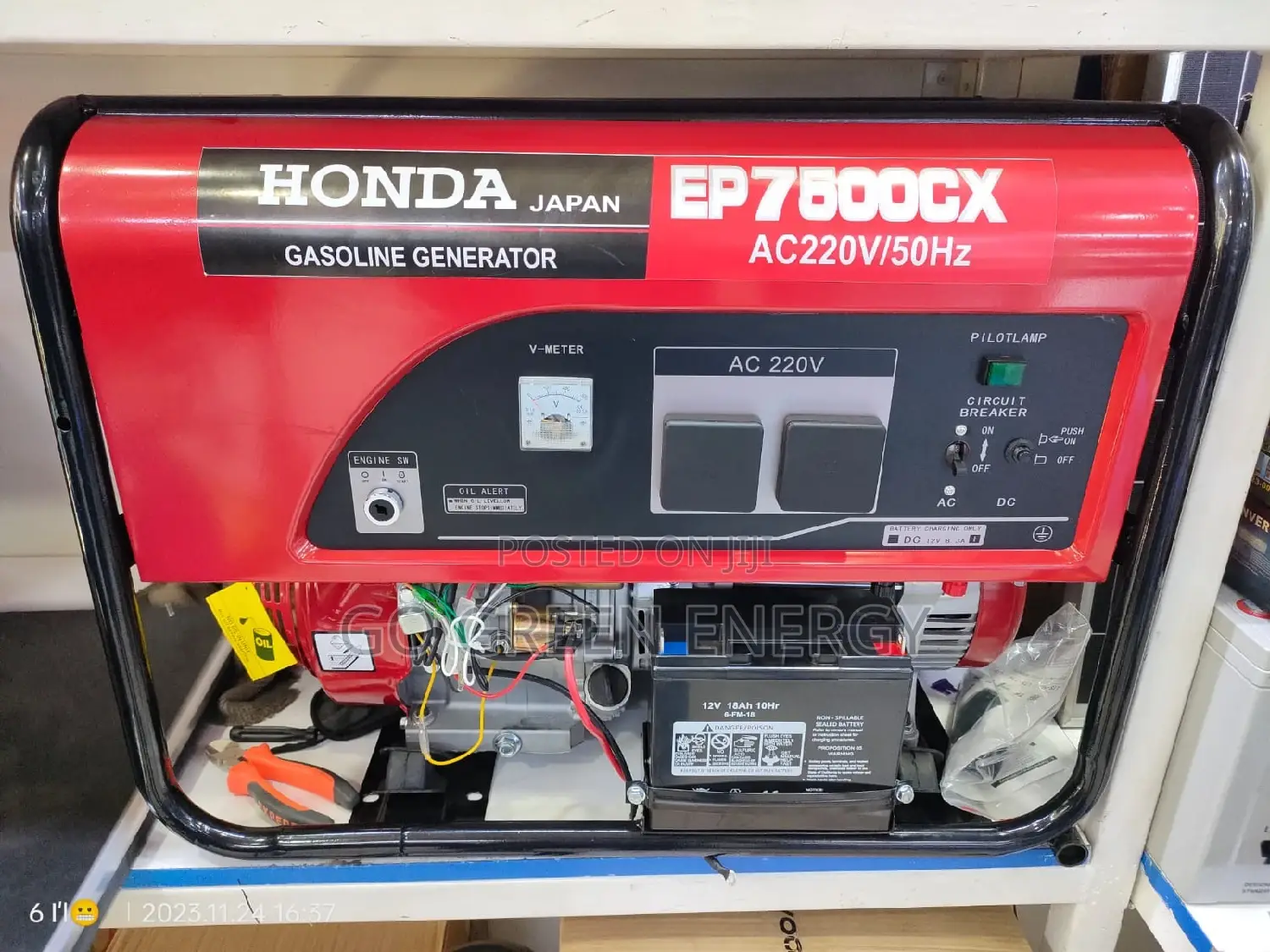 Honda Ep 7500cx Generator