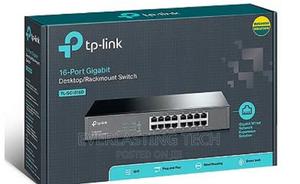 Tp-Link 16-Port Gigabit Desktop Rackmount Switch - Tl-Sg1016d - thumbnail 2